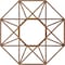 Ekena Millwork Guardian Wood Fretwork Pierced Ceiling Medallion, Walnut, 40"OD x 15 1/2"ID x 1/4"T CMWP40X40X0250GDWA - alternate 5